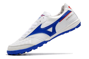 Chuteira MIZUNO Morelia Sala Society Branco Azul