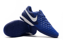 Carregar imagem no visualizador da galeria, CHUTEIRA NIKE TIEMPO LEGEND 8 IC AZUL/BRANCO
