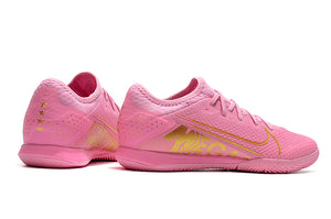 CHUTEIRA NIKE MERCURIAL VAPOR 13 PRO IC ROSA/DOURADO