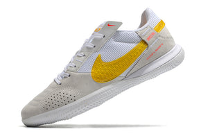 NIKE Street Gato Futsal Branco/Dourado