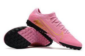 CHUTEIRA NIKE MERCURIAL VAPOR 13 TF ROSA/DOURADO