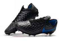 Carregar imagem no visualizador da galeria, CHUTEIRA NIKE TIEMPO LEGEND 8 ELITE FG &quot;NEW LIGHTS&quot; PRETO/AZUL
