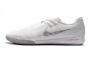 CHUTEIRA NIKE PHANTOM VENOM PRO IC "NUOVO WHITE" BRANCO/CINZA