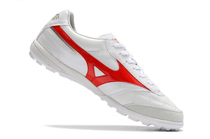 Chuteira MIZUNO Morelia Sala Society Branco/Vermelho