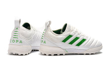 Carregar imagem no visualizador da galeria, CHUTEIRA ADIDAS COPA 19.1 ELITE TF &quot;VIRTUSO&quot; BRANCO/VERDE
