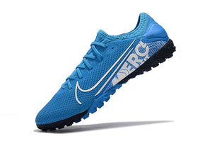 CHUTEIRA NIKE MERCURIAL VAPOR 13 TF "NEW LIGHTS" AZUL/BRANCO