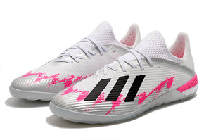 CHUTEIRA ADIDAS X 19.1 TF ''PRATA/ROSA"