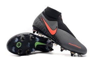 CHUTEIRA NIKE PHANTOM VISION ELITE DYNAMIC FIT SG CINZA / LARANJA