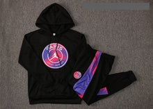 Carregar imagem no visualizador da galeria, Agasalho PSG x Jordan 2021 Canguru Preto Rosa
