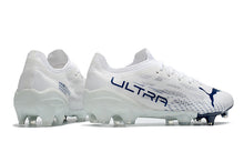 Carregar imagem no visualizador da galeria, Chuteira Puma Ultra 1.1 FG Branco/Azul
