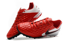 Carregar imagem no visualizador da galeria, CHUTEIRA NIKE TIEMPO LEGEND 8 PRO TF VERMELHO/BRANCO/PRETO
