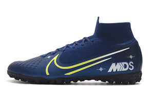 CHUTEIRA NIKE MERCURIAL SUPERFLY 7 ELITE TF AZUL/BRANCO