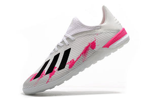 CHUTEIRA ADIDAS X 19.1 TF ''PRATA/ROSA"