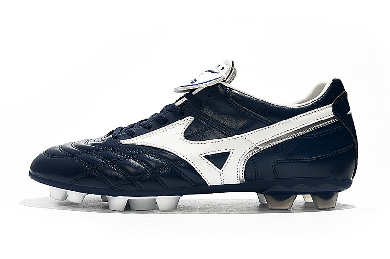 CHUTEIRA MIZUNO WAVE CUP LEGEND FG AZUL/BRANCO