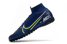 Carregar imagem no visualizador da galeria, CHUTEIRA NIKE MERCURIAL SUPERFLY 7 ELITE TF AZUL/BRANCO
