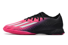 Carregar imagem no visualizador da galeria, Chuteira ADIDAS X Speedportal.1 Futsal Rosa Preto
