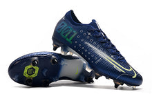 Carregar imagem no visualizador da galeria, CHUTEIRA NIKE MERCURIAL VAPOR 13 ELITE SG BRANCO/AZUL
