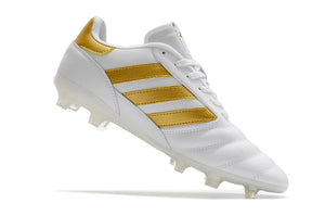 Chuteira de Campo ADIDAS Copa Mundial Icon.1 FG Branco/Dourado