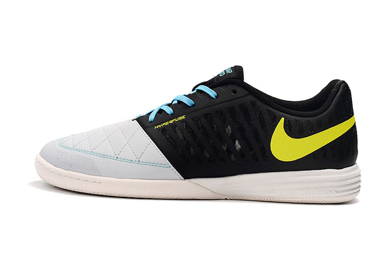 CHUTEIRA NIKE LUNARGATO II IC PRETO/BRANCO/AZUL/VERDE