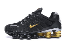 Carregar imagem no visualizador da galeria, Nike Shox TL Neymar x em preto e dourado
