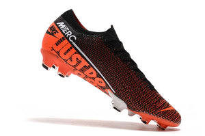 CHUTEIRA NIKE MERCURIAL VAPOR 13 FG ELITE LARANJA/PRETO/BRANCO