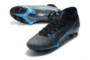 CHUTEIRA NIKE MERCURIAL SUPERFLY 7 FG ELITE AZUL/PRETO