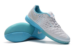 CHUTEIRA NIKE LUNARGATO II IC BRANCO/AZUL