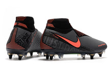 Carregar imagem no visualizador da galeria, CHUTEIRA NIKE PHANTOM VISION ELITE DYNAMIC FIT SG CINZA / LARANJA
