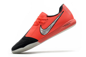 CHUTEIRA NIKE PHANTOM VENOM PRO IC VERMELHO/PRETO