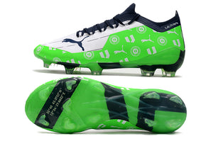 Chuteira Puma Ultra 1.1 FG Verde/Branco