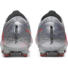 Carregar imagem no visualizador da galeria, CHUTEIRA NIKE MERCURIAL VAPOR 13 FG ELITE CINZA/VERMELHO
