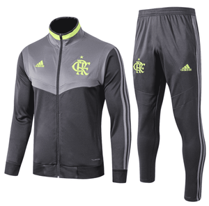 AGASALHO FLAMENGO 19 20 CINZA E AMARELO Grupo R7sport