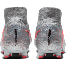 Carregar imagem no visualizador da galeria, CHUTEIRA NIKE MERCURIAL SUPERFLY 7 FG ELITE CINZA/VERMELHO
