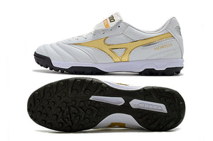 MIZUNO MORELIA II AS / TF BRANCA/DOURADO