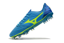 Carregar imagem no visualizador da galeria, CHUTEIRA MIZUNO REBULA V3 FG AZUL/VERDE
