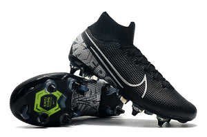 CHUTEIRA NIKE MERCURIAL SUPERFLY 7 ELITE SG PRETO/CINZA