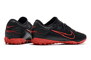 CHUTEIRA SOCIETY NIKE MERCURIAL VAPOR 13 PRO TF - PRETO/VERMELHO