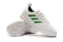 Carregar imagem no visualizador da galeria, CHUTEIRA ADIDAS COPA 19.1 ELITE TF &quot;VIRTUSO&quot; BRANCO/VERDE
