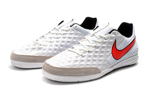 Carregar imagem no visualizador da galeria, CHUTEIRA NIKE TIEMPO LEGEND 8 IC BRANCO/VERMELHO
