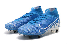 Carregar imagem no visualizador da galeria, CHUTEIRA NIKE MERCURIAL SUPERFLY 7 ELITE SG &quot;NEW LIGHTS&quot; AZUL/BRANCO
