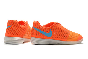 CHUTEIRA NIKE LUNARGATO II IC LARANJA/BRANCO/AZUL