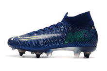 Carregar imagem no visualizador da galeria, CHUTEIRA NIKE MERCURIAL SUPERFLY 7 ELITE SG &quot;DREAM SPEED&quot; AZUL/BRANCO
