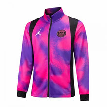 Carregar imagem no visualizador da galeria, Agasalho PSG x Jordan 2021 Rosa Azul
