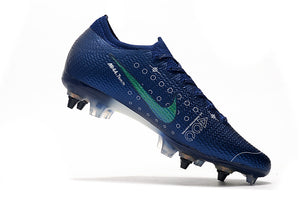 CHUTEIRA NIKE MERCURIAL VAPOR 13 ELITE SG BRANCO/AZUL