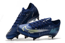 Carregar imagem no visualizador da galeria, CHUTEIRA NIKE MERCURIAL VAPOR 13 ELITE SG BRANCO/AZUL
