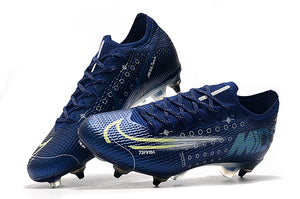 CHUTEIRA NIKE MERCURIAL VAPOR 13 ELITE SG BRANCO/AZUL