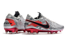 Carregar imagem no visualizador da galeria, CHUTEIRA NIKE TIEMPO LEGEND 8 ELITE FG PRATA/ROSA
