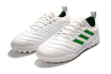 Carregar imagem no visualizador da galeria, CHUTEIRA ADIDAS COPA 19.1 ELITE TF &quot;VIRTUSO&quot; BRANCO/VERDE
