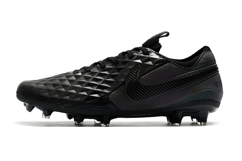 Nike tiempo store fg black