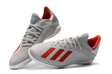 Carregar imagem no visualizador da galeria, CHUTEIRA ADIDAS X TANGO 19.3 CINZA/VERMELHO
